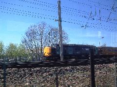 Loco 37609 Carlisle Stn Sidings 050506